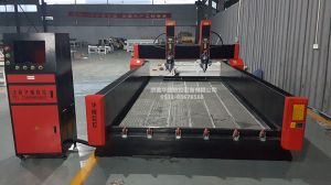 烟台蓬莱HW-1825双头重型浮雕石材雕刻机
